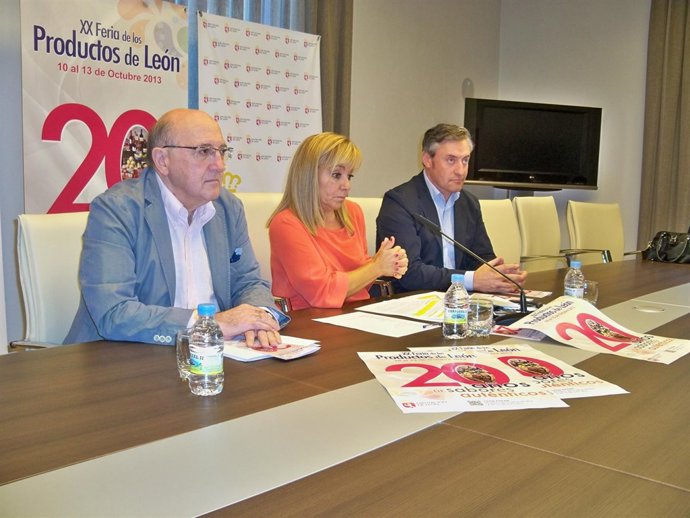 La presidenta de la Diputación de León, Isabel Carrasco, presenta la XX Feria