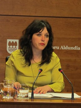 Larraitz Ugarte, portavoz de la Diputación 