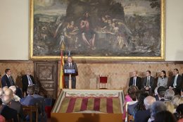 Alberto Fabra en el acto conmemorativo del origen de Reino de Valencia