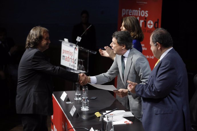 El presidente de la Comunidad de Madrid, Ignacio González, en premios Madri+d