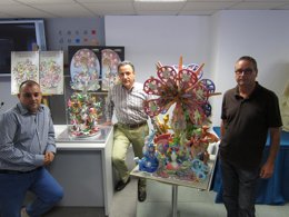 Las maquetas ganadoras de las Fogueres de la plaza del Ayuntamiento 