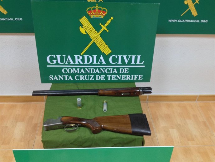 Arma utilizada por el cazador