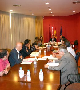 Reunión del Consejo de Administración del Boletín Oficial de la Región de Murcia