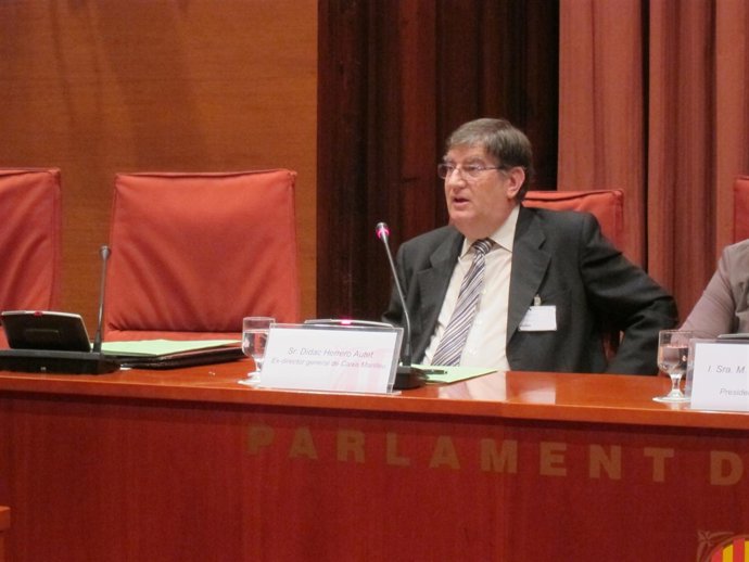 El exdirector general de Caixa Manlleu, Dídac Herrero