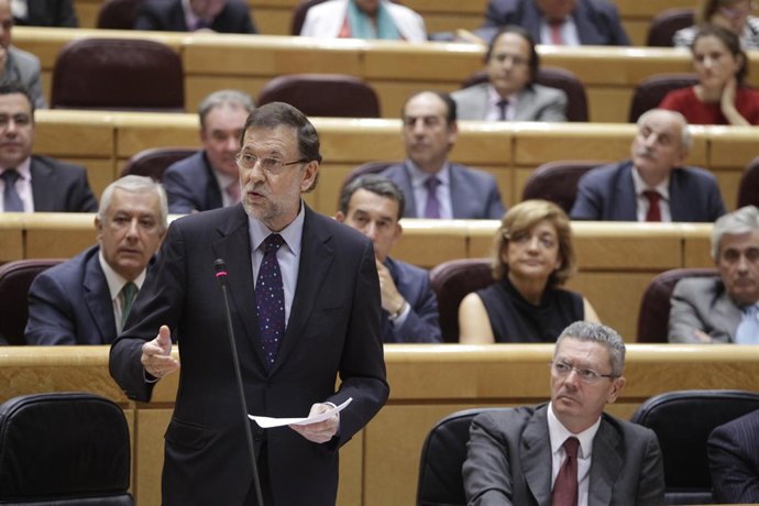 Rajoy en el Senado