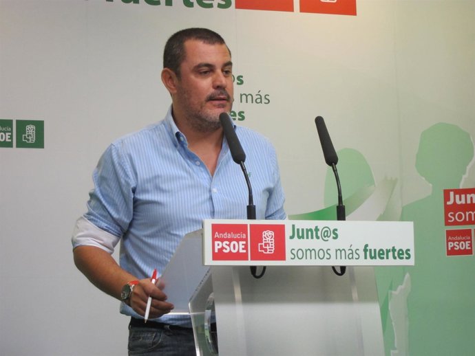 El secretario de Organización del PSOE de Huelva, Jesús Ferrera. 
