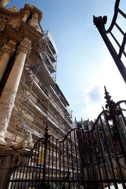 Restauración de la fachada de la Catedral de Valencia