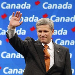Stephen Harper, primer ministro de Canadá
