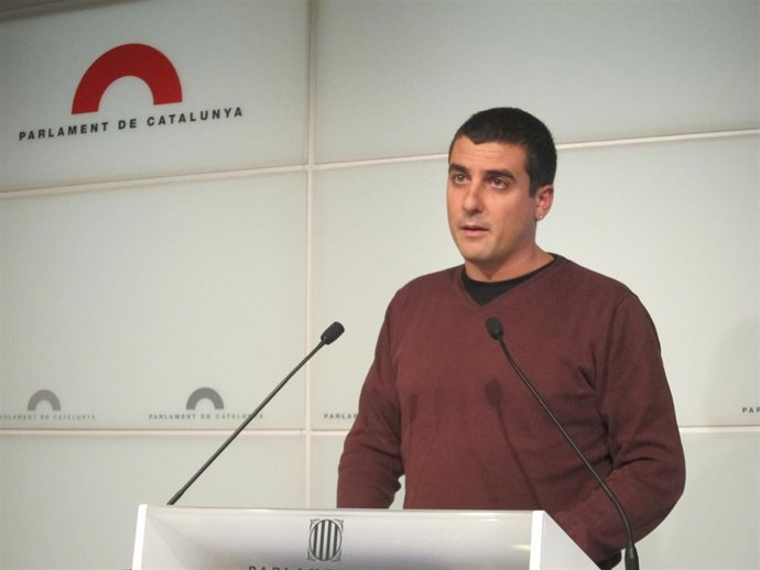 El diputado de la CUP en el Parlament, Quim Arrufat.