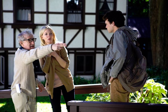 Woody Allen y Cate Blanchet en Blue Jasmine