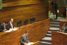 Ignacio Prendes, en el debate. 