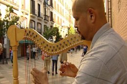 Músicos callejeros, a examen en Madrid