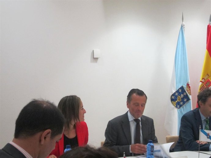 El conselleiro de M. Ambiente, Territorio e Infraestruturas, Agustín Hernández