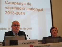 Presentación de la campaña de la gripe