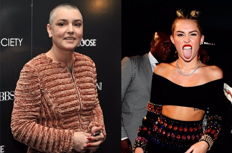 Miley Cyrus y Sinead O'Conor siguen en pie de guerra