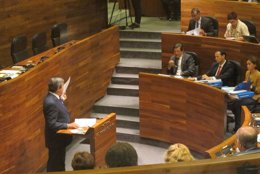 Cascos, en el debate sobre el Estado de la Región. 