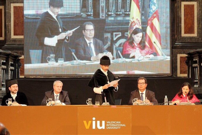 Acto de apertura de curso de la VIU