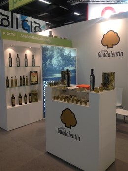La firma Aceites Guadalentín en la feria Anuga 2013, en Alemania