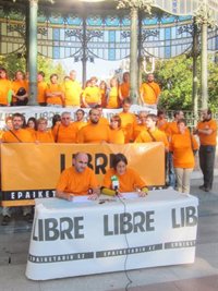 Imputados en el sumario de las 'herriko tabernas' llaman a construir "muros populares"