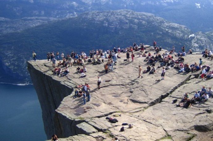El Púlpito , atracción turística en Lysefjord