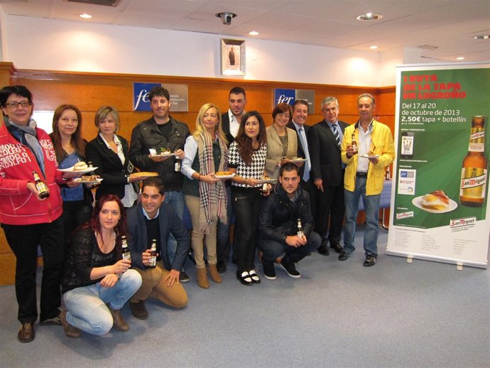 Presentación ruta de la tapa de Logroño