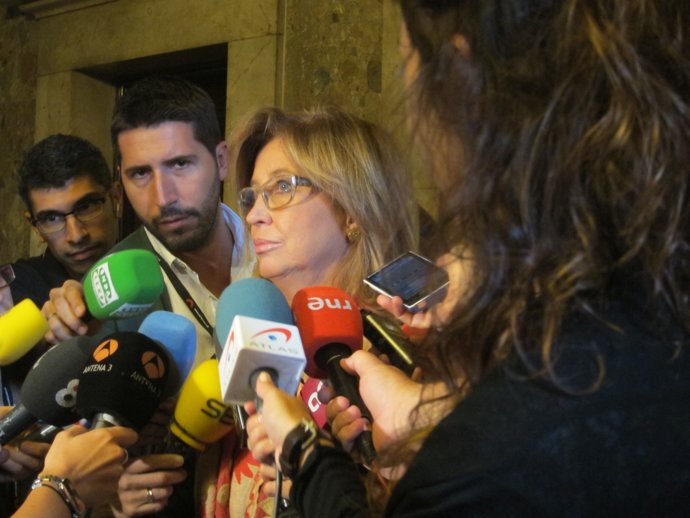 La consellera Irene Rigau, en el Parlament