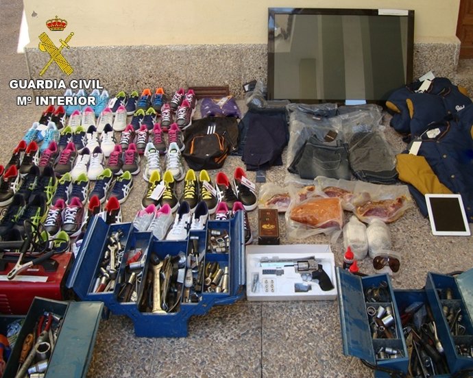 Material recuperación en la operación 'Outside' de la GC