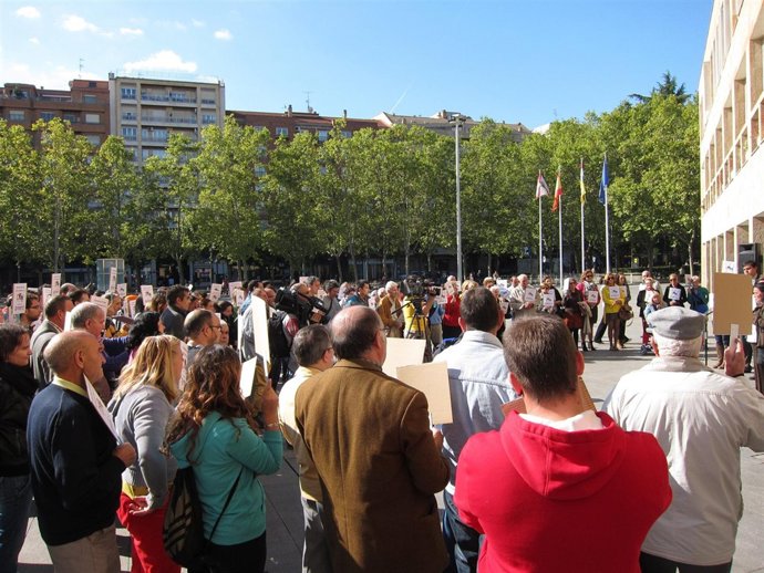 Imagen de la concentración 