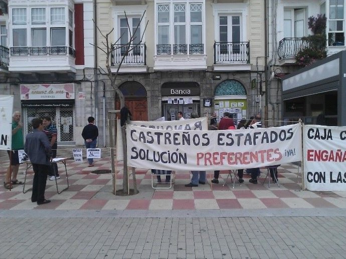 Afectados por las preferentes de Castro Urdiales