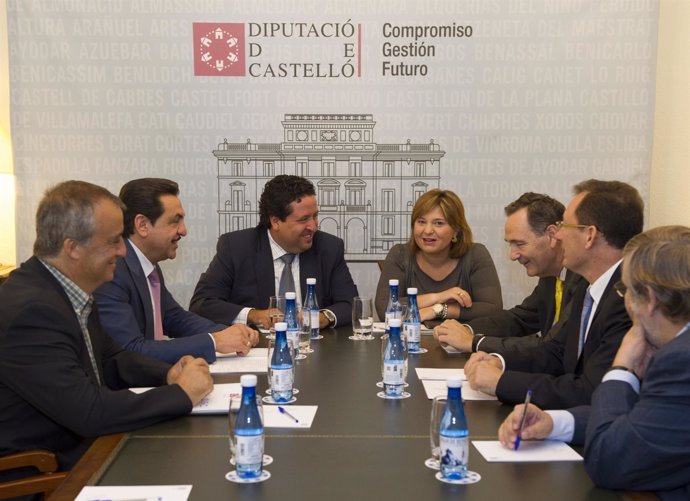 Bonig y Moliner en la Diputación de Castellón