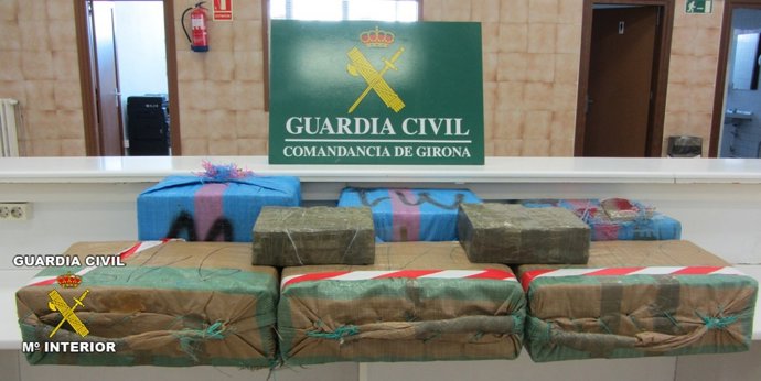 Hachís intervenido a un conductor en La Jonquera