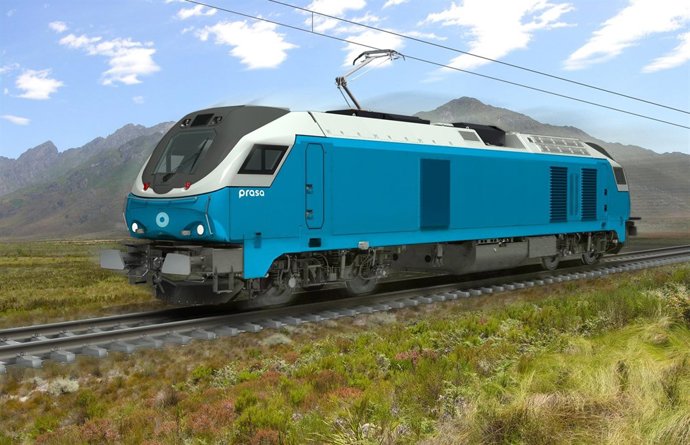 Locomotora que Vossloh suministrará a Sudáfrica