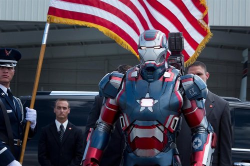 Patriot War Machine en la película de Iron Man