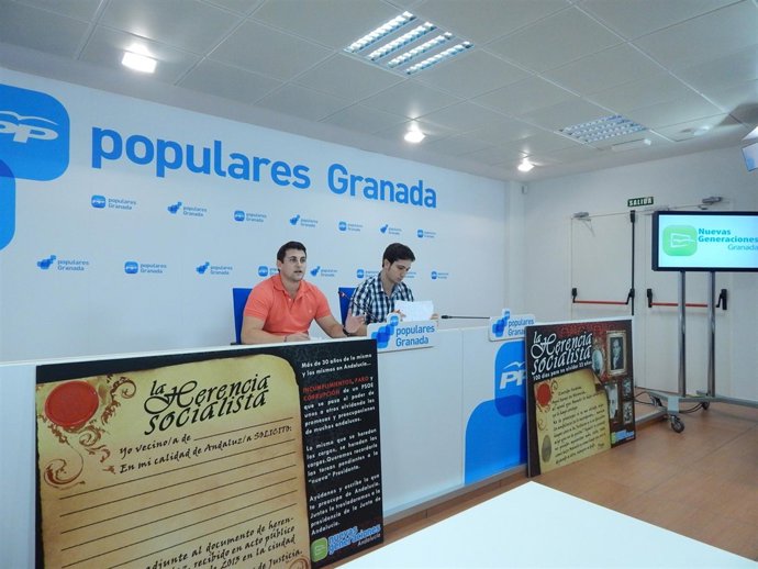 Luis Paniagua y Rafael Caracuel, de NNGG