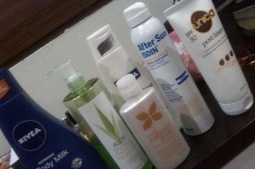 Si te aplicas crema hidratante, espera un instante