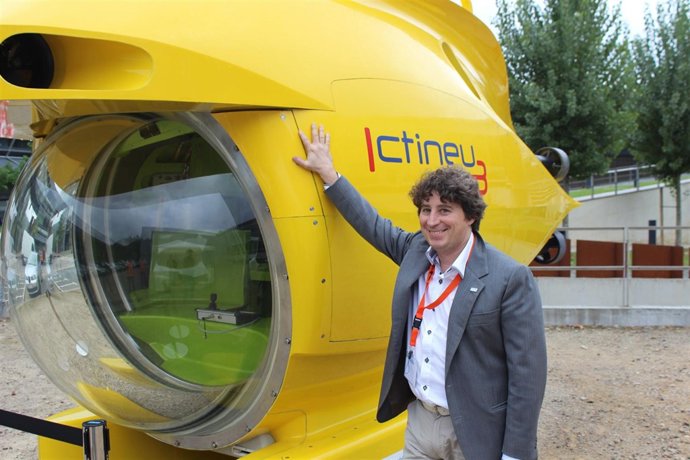 El director de Ictineu Submarins, Pere Forés