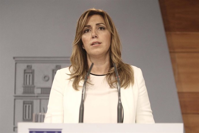 La presidenta de la Junta de Andalucía, Susana Díaz