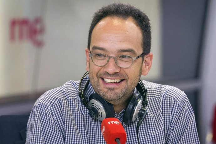 El secretario de Política Institucional y Autonómica del PSOE, Antonio Hernando