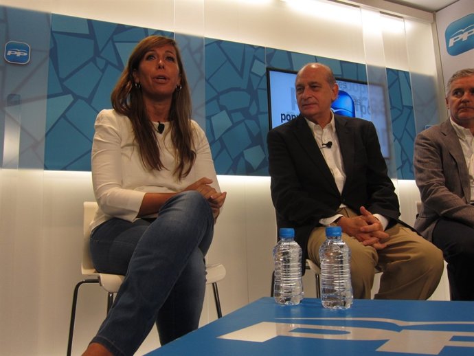 Alícia Sánchez-Camacho, Jorge Fernández Díaz (PP), Tirso Gracia (abogado Eada)
