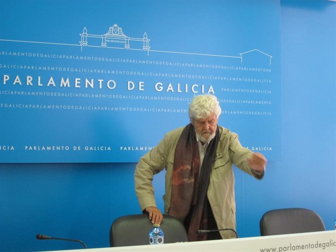 Beiras, antes de la rueda de prensa