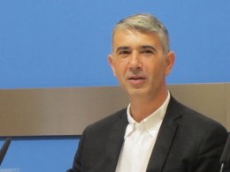 El portavoz de CHA Juan Martín