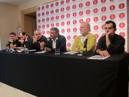 Presentación del espectáculo 'Terra de ningú', en el TNC