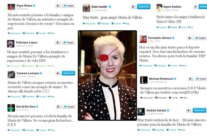 Nuestros famosos se vuelvan con María de Villota
