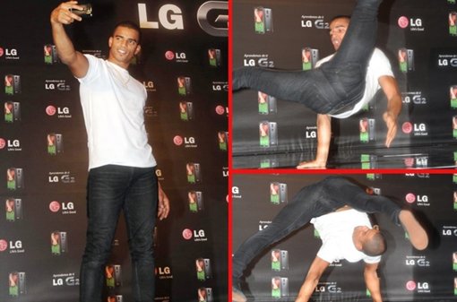 El novio de Madonna sorprende con una exhibición breakdance