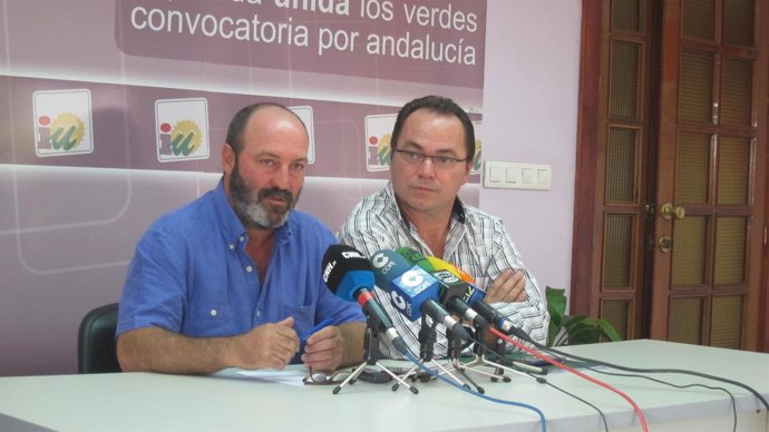 El coordinador provincial de IULV-CA, Pedro Jiménez.