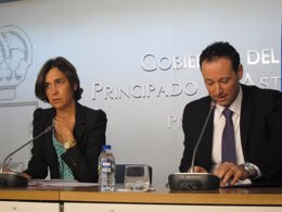 Dolores Carcedo y Guillermo Martínez.