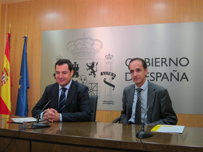 Rueda de prensa de Juan Manuel Moreno y Samuel Ruiz