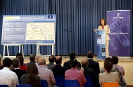 Marta García de la Calzada Presenta Proyecto Mejora Acceso ATC Villares del Saz 