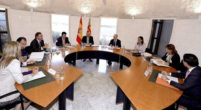 Reunión del Consell en Crevillente