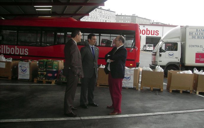 Recogida de Alimentos en Bilbobús